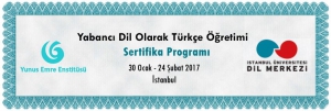 Yunus Emre Enstitis&uuml; İstanbul'da Sertifika Programı D&uuml;zenliyor